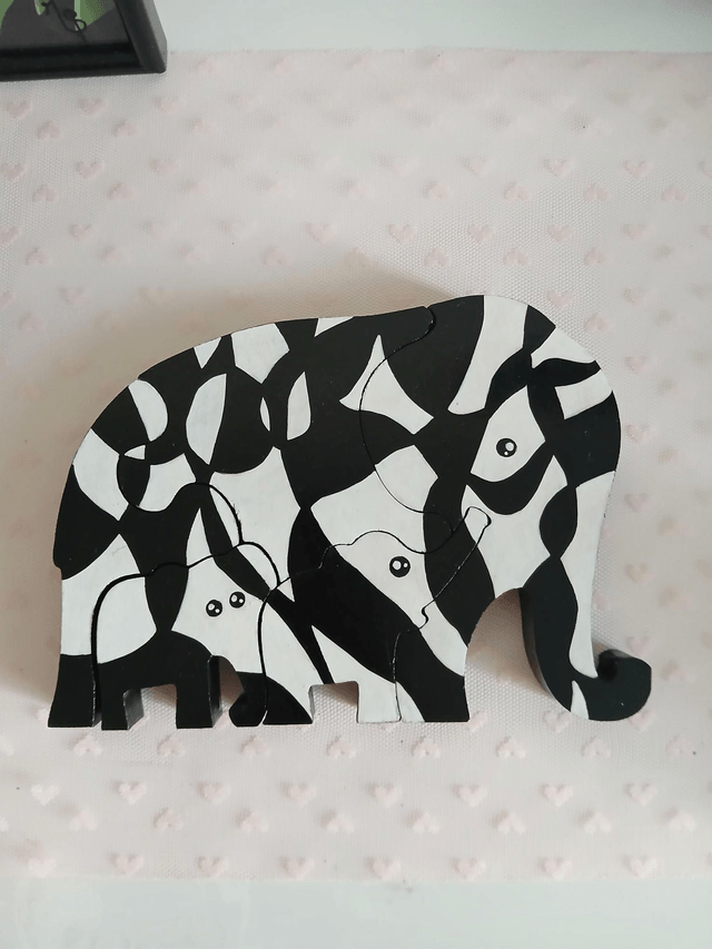 Puzzle éléphant 